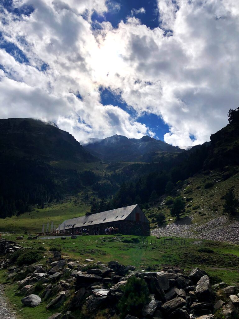 Chalet dans la montagne